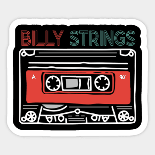 Billy Retro Name Flowers Proud Classic Styles Sticker